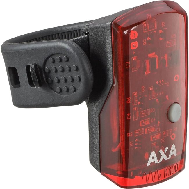 AXA Krachtig USB-oplaadbaar achterlicht - Compact ontwerp - Lange accuduur - Eenvoudige montage - Veiligheid bij nachtelijk fietsen