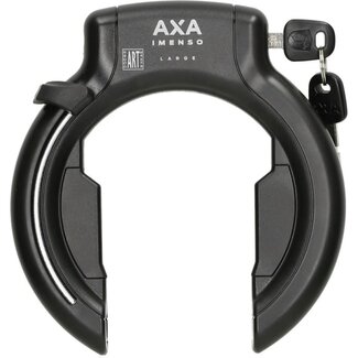 AXA Ringslot met extra brede opening en kinderbeveiliging - zwart - gehard staal - ART** goedgekeurd