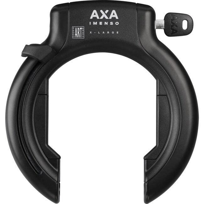 AXA Ringslot - Extra brede opening - Kinderbeveiliging - Ergonomische knop - Zwart
