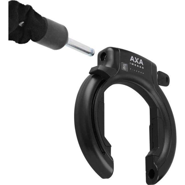 AXA Ringslot - Extra brede opening - Kinderbeveiliging - Ergonomische knop - Zwart