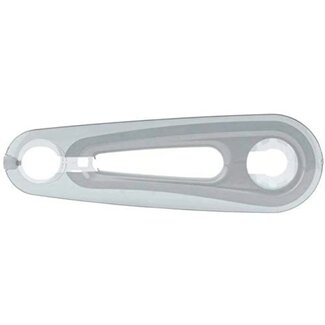 AXA Transparante kettingkast - Grijs - Geschikt voor 38-tands tandwielen - Eenvoudige montage - RC maat 456-464 mm