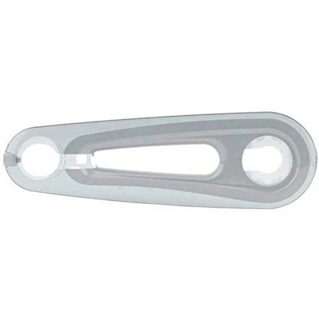 AXA Transparante kettingkast - Grijs - Geschikt voor 38-tands tandwielen - Eenvoudige montage - RC maat 456-464 mm