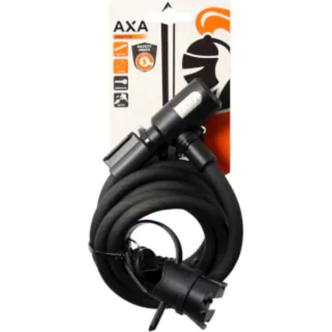AXA Insteekkabel - Compact - Roestvaststaal - 180 cm - 10 mm