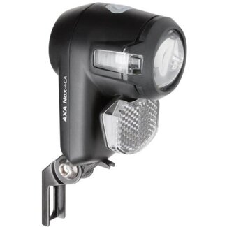 AXA LED fietskoplamp - 4 lux - Auto-off functie - Zichtbaarheid 1000m - Inclusief batterijen