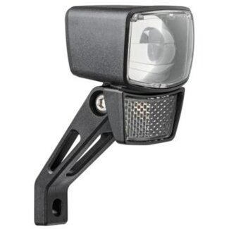 AXA E-bike koplamp - 30 lux LED - 6-48V compatibel - Compact vierkant ontwerp - Geïntegreerde reflector