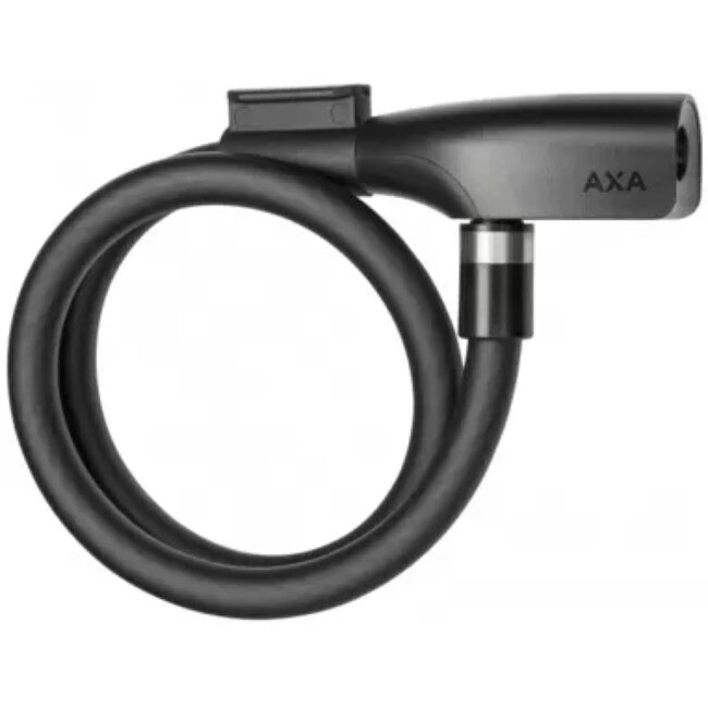 AXA Kabelslot - Automatische Vergrendeling - Luxe Mat Zwart - 60 cm - Ø 12 mm