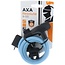 AXA Kabelslot - Automatische Vergrendeling - 120 cm - Blauw - Voor Kinderfietsen