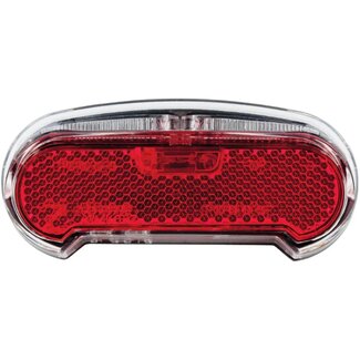 AXA Achterlicht met LED en lichtgeleiding - 50-80mm - Batterijgevoed - Water- en schokbestendig