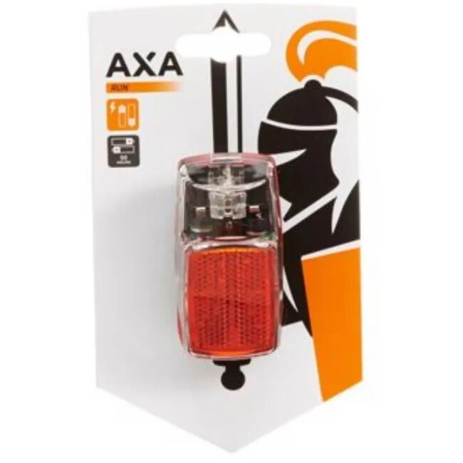 AXA LED achterlicht - Compact en waterbestendig - Spatbordmontage - 500 meter zichtbaarheid - Batterijgevoed