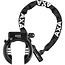 AXA Fietsslot Combinatie - ART 2 Sterren - 100 cm Ketting - Gehard Staal - Zwart