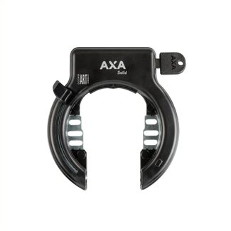 AXA Ringslot met spatbordbevestiging - ART2 gecertificeerd - Zwart - Kinderbeveiliging - Ergonomische knop