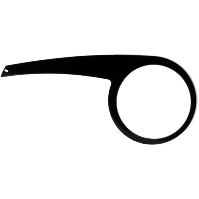 AXA Universeel kettingscherm - Bescherming tegen vuil - Eenvoudige montage - Geschikt voor 48 tands tandwielen - Zwart