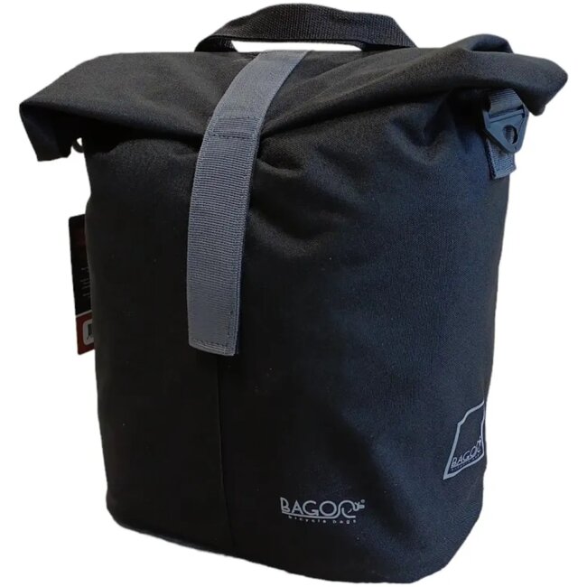 Bagoo Shopperfietstas - 14L - Rolsluiting - Schouderriem - Handvat