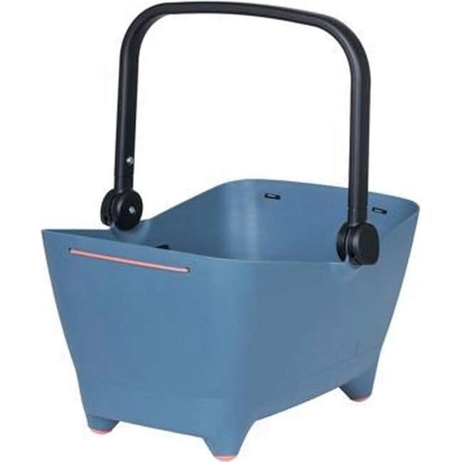 Basil Hondenfietsmand - Voorop - Blauw - Kunststof - 45x32x22 cm - 32L