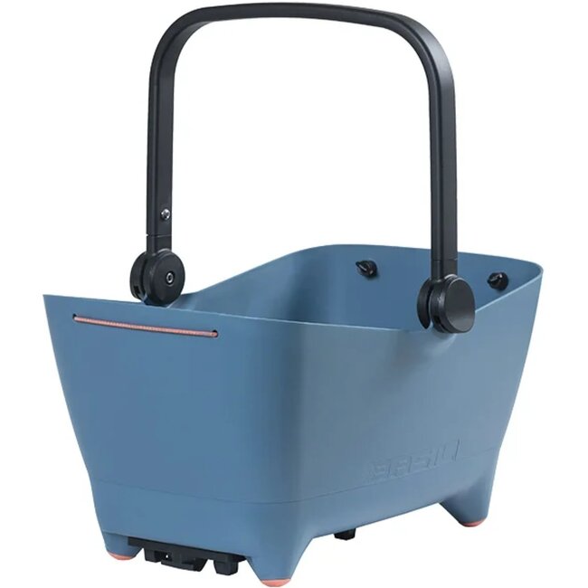 Basil Hondenfietsmand - Veilig Vervoer - Blauw - 45x32x22 cm - Max. 15 kg