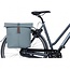 Basil Dubbele fietstas - Vegan leer - Waterkerend - 28-32L - Graphite blauw