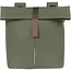 Basil Dubbele fietstas - vegan leer - waterafstotend - reflecterend - 28-32L - mosgroen