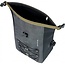Basil Enkele fietstas - waterdicht - roltopsluiting - reflecterend - 12-15L - zwart