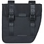 Basil Dubbele fietstas - waterafstotend - 35L - zwart - reflecterend - unisex