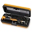 Beta Micro schroevendraaierset - 36-delig - Magnetische bithouder - Torx en Phillips bits - Compact en draagbaar