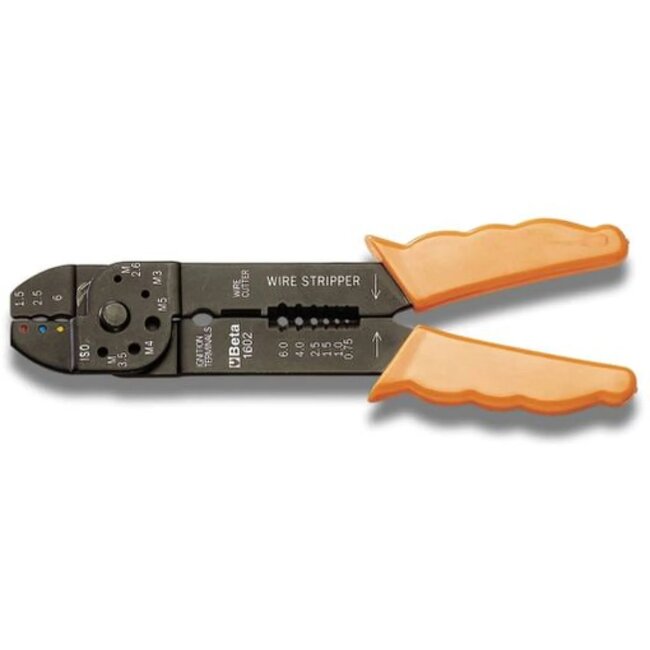 Beta Kabelschoentang - Geïsoleerde Kabelschoenen - Verstelbare Druk - 0.5-6 mm² - 230 mm