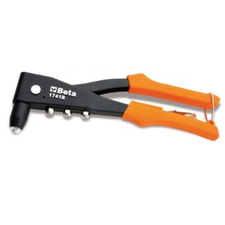 Beta Popnageltang - Verwisselbare Adapters - 4 Maten - Duurzaam en Efficiënt