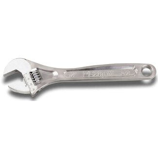Beta Verstelbare moersleutel 200mm - chroom - ergonomisch ontwerp - soepele kaakverstelling