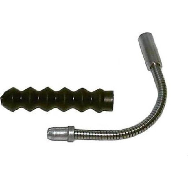 Bofix V-brake kabelpijp - Flexibel RVS - 90-130 graden - Set van 6 stuks