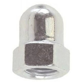 Bofix Achteras dopmoer - Shimano compatibel - 12 stuks - Grijs - Beschermt remnaaf