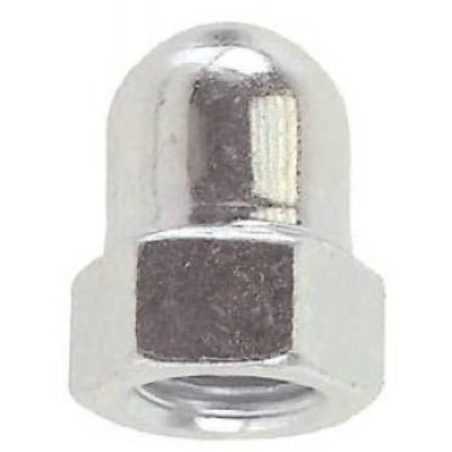 Bofix Achteras dopmoer - Shimano compatibel - 12 stuks - Grijs - Beschermt remnaaf