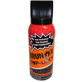 Brunox ® Onderhoudsspray voor sloten - Corrosiebescherming - Zonder siliconen - 100 ml
