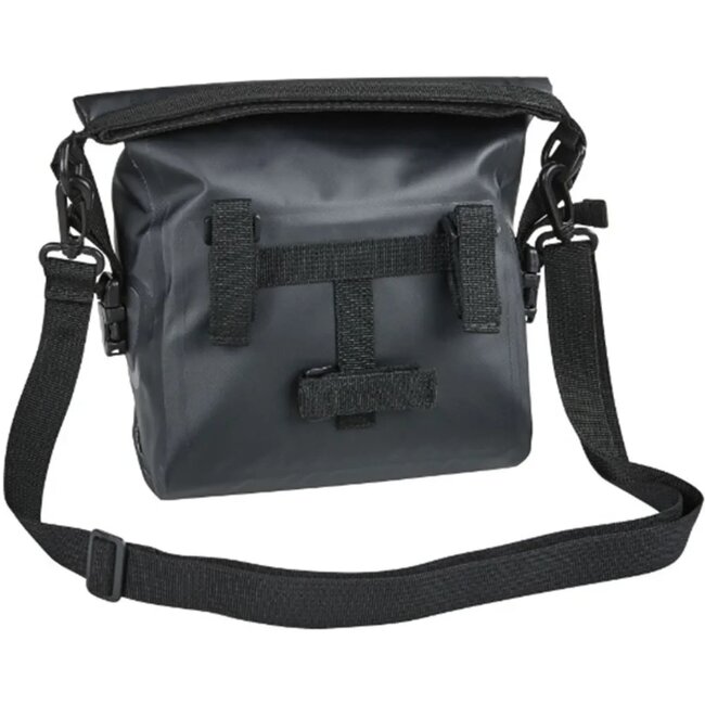 Büchel Waterdichte stuurtas - 5L - zwart - rollsluiting - 26x14,5x25 cm