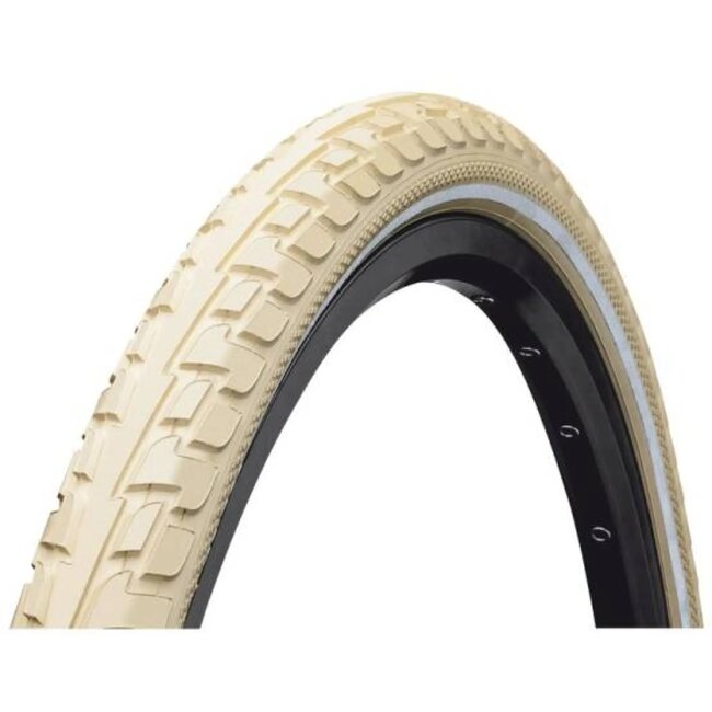 Continental Buitenband 28x1.60 - Creme - Reflectie - E-bike geschikt tot 25 km/h - Duurzaam en veelzijdig