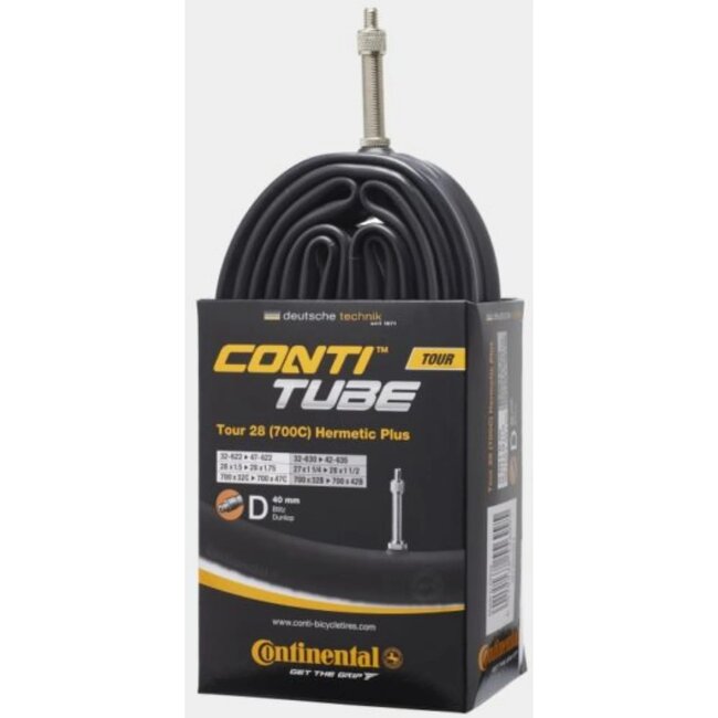 Continental Binnenband 28" - Hermetic Plus - Sterk & Luchtdicht - 40mm Ventiel