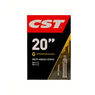 CST Binnenband 20x1 3/8 - ETRTO 28/37-438/451 - Dunlop ventiel 40mm - Geschikt voor 20-inch wielen