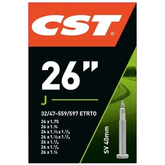 CST Binnenband 26 inch - Presta ventiel 40mm - Geschikt voor stadsfietsen en e-bikes