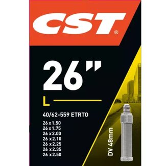 CST Binnenband 26 inch - Dunlop ventiel 48mm - Geschikt voor 1.75-2.50 banden
