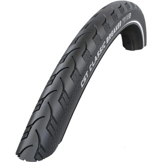 CST Klassieke fietsband - anti-lek - reflectie - 26x1 3/8 - zwart