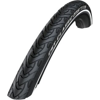 CST Anti-lek fietsband - 28x1.75 - Zwart met reflectie - Geschikt voor e-bikes - 3mm bescherming