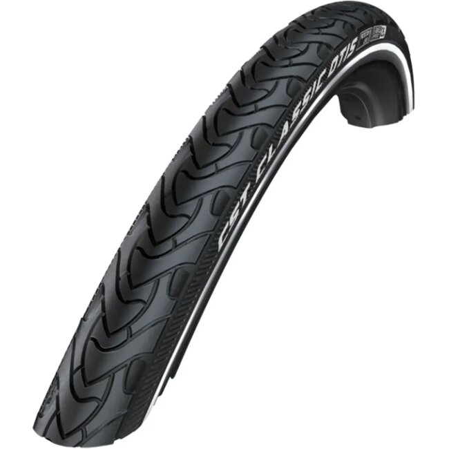 CST Anti-lek fietsband - 28x1.75 - Zwart met reflectie - Geschikt voor e-bikes - 3mm bescherming