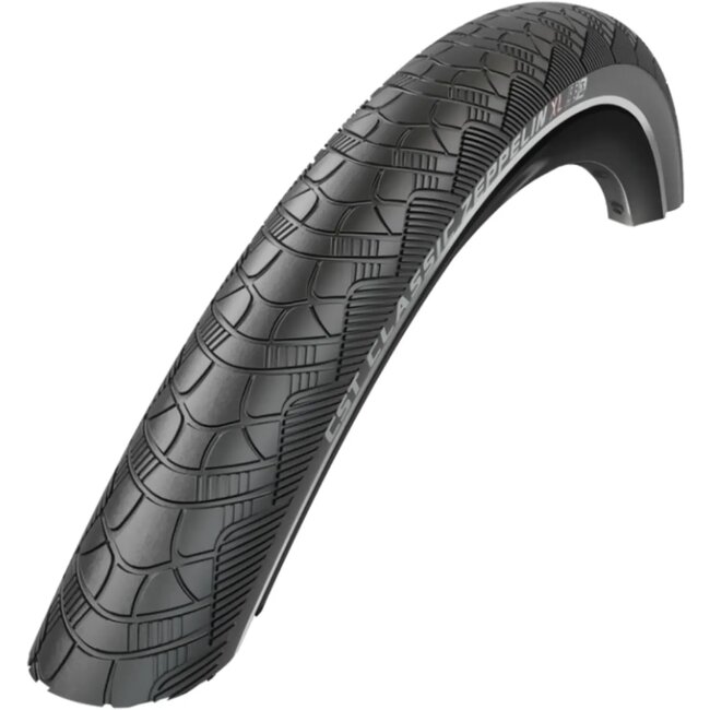 CST Fietsband - Extra Comfort - Anti-leklaag - Reflecterend - 28x2.00 - Zwart