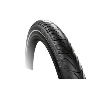 CST Anti-lek stadsfietsband - Reflecterend zwart - E-bike geschikt - 28 inch - ETRTO 37-622