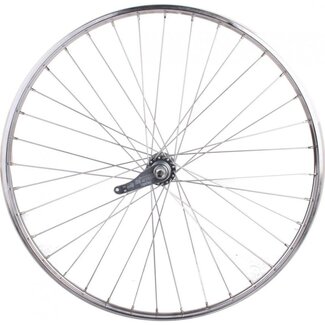 Falkx Achterwiel 28 inch - Aluminium velg - KT remnaaf - Geschikt voor stadsfietsen - Zwart