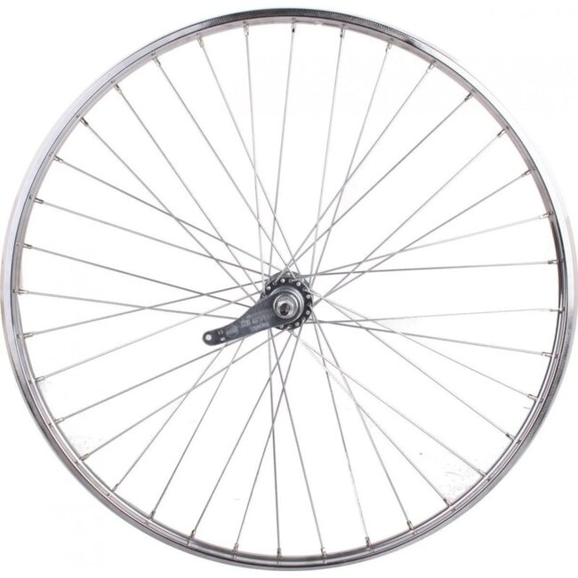 Falkx Achterwiel 28 inch - Aluminium velg - KT remnaaf - Geschikt voor stadsfietsen - Zwart
