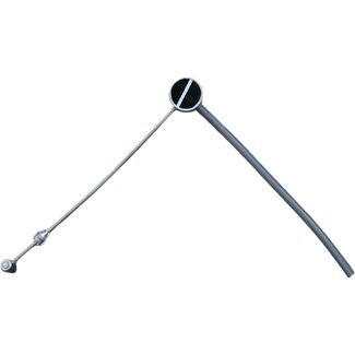 Falkx Cantilever remkabel - 93mm - Zilver/Zwart - Compatibel met vintage modellen