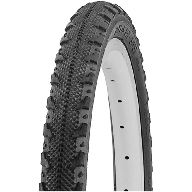 Hakuba Zwarte buitenband zonder reflectie - 16x1.75 - Duurzaam en prestatiegericht