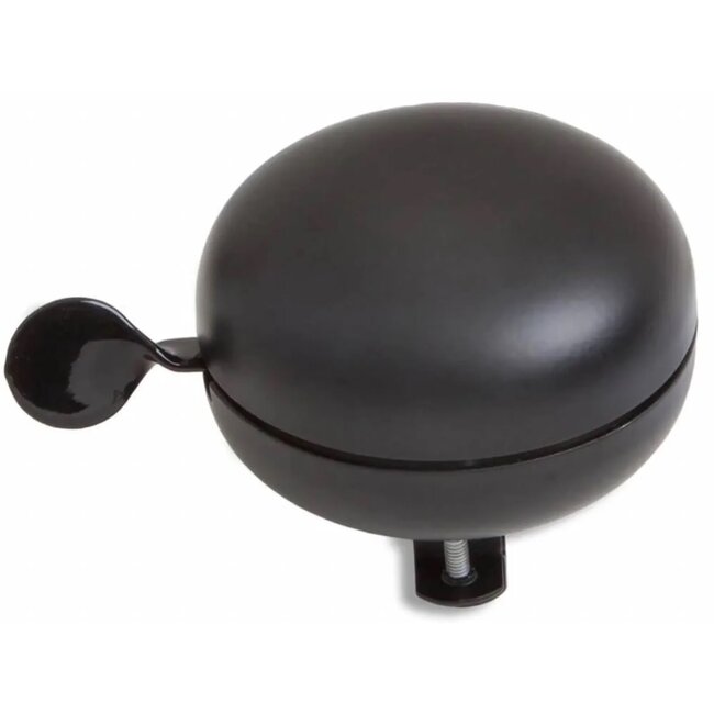 Lynx Klassieke zwarte fietsbel - 80mm - luid en helder geluid