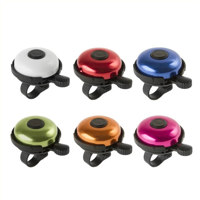 M-Wave Fietsbel - Aluminium/Plastic - 53mm - Diverse Kleuren - Heldere Klank