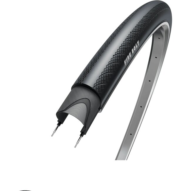 Obor Fietsband - Zwart - 28x1 1/8 - 60 TPI - Zonder reflectie