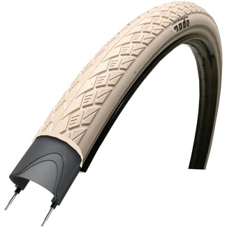 Obor Buitenband - Creme met reflectie - 28x1 1/2 - ETRTO 40-635 - Verhoogde zichtbaarheid